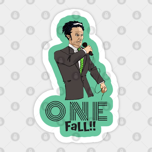 One Fall Sticker by pvpfromnj